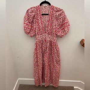 Poupette St Barth v neck maxi dress